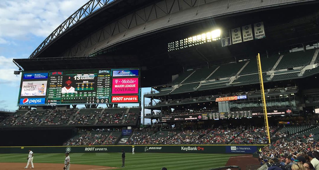 Game #1 – Opening Day – The Cleveland Indians at the Seattle Mariners